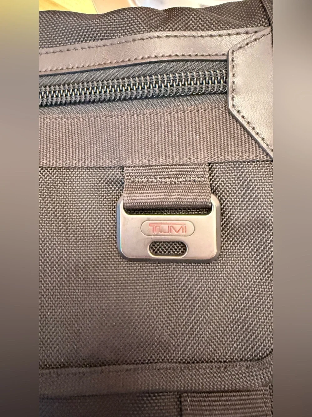 Tumi Crossbody Bag adjustable shoulder strap nylon worn twice